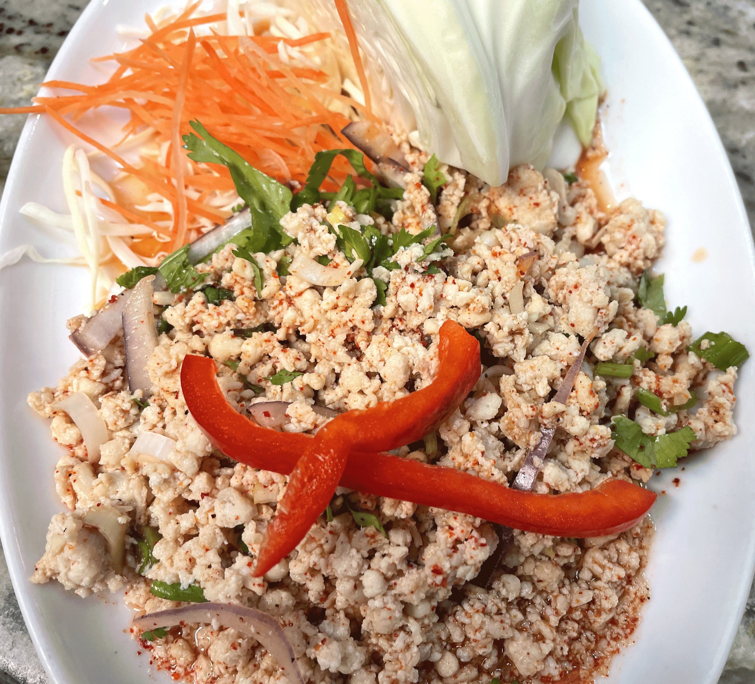CHICKEN LARB | Basil Park Circle